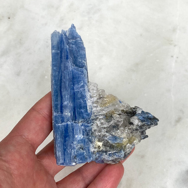 Blue Kyanite Crystal Cluster