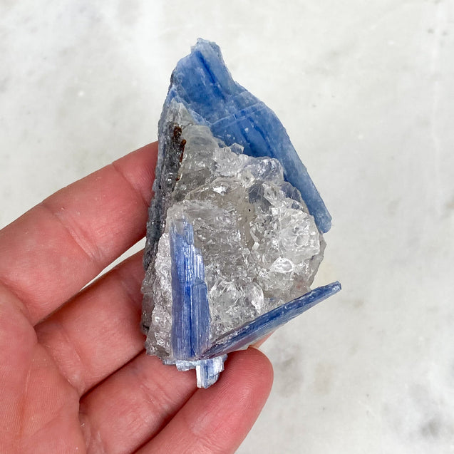 Blue Kyanite Crystal Cluster