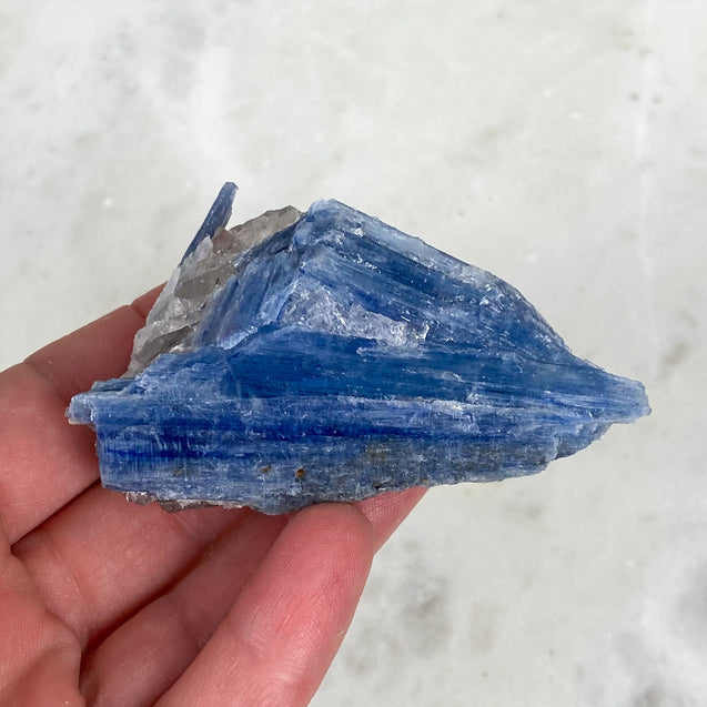 Blue Kyanite Crystal Cluster