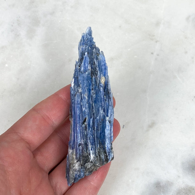 Blue Kyanite Crystal Cluster