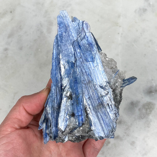 Blue Kyanite Crystal Cluster