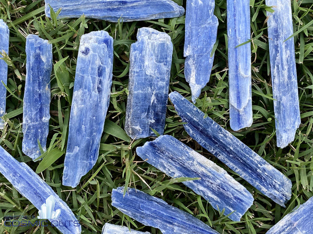 Kyanite Stone Shard "DIRECTION FROM ABOVE" High Quality Healing Crystal