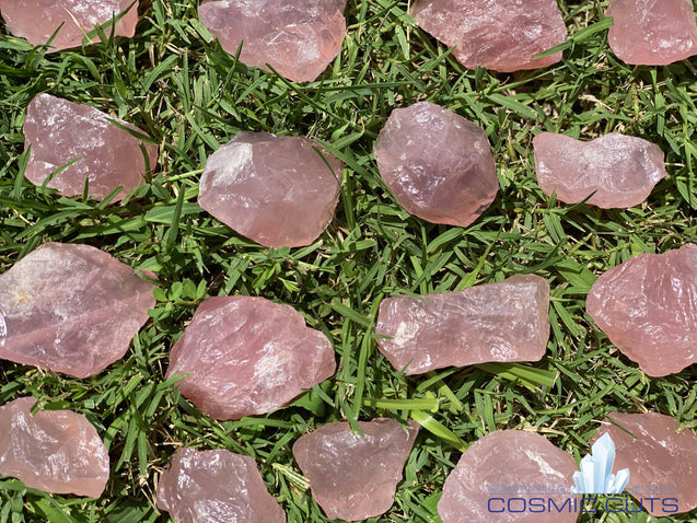 Rose Quartz Chips "SECRET MINE" Exceptional Quality Rarity LOVE GENERATOR