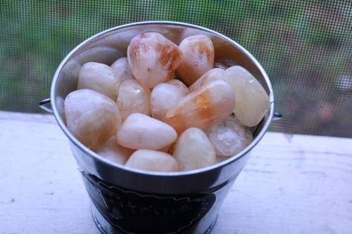 Heated Citrine WEALTH ABUNDANCE SUCCESS Healing Gemstone