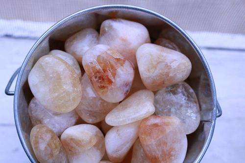 Heated Citrine WEALTH ABUNDANCE SUCCESS Healing Gemstone