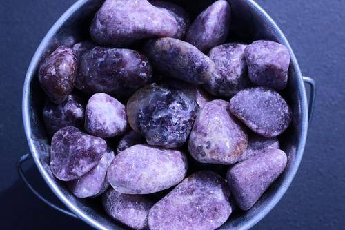 Lepidolite REDUCE STRESS & ANXIETY "Peace" Healing Gemstone LITHIUM Calming