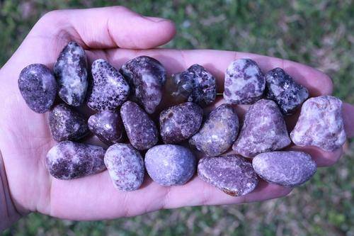 Lepidolite REDUCE STRESS & ANXIETY "Peace" Healing Gemstone LITHIUM Calming