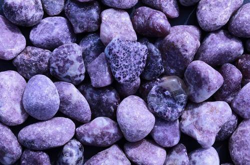 Lepidolite REDUCE STRESS & ANXIETY "Peace" Healing Gemstone LITHIUM Calming