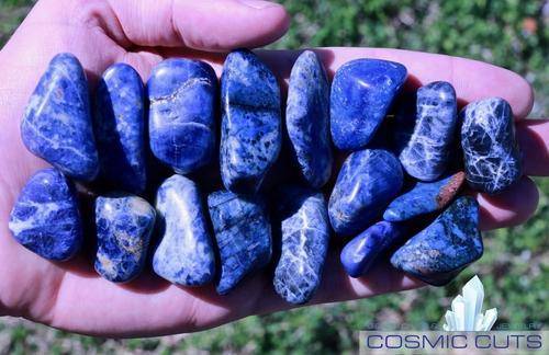 Sodalite CALM IN THE CHAOS Awaken the Artist With THROAT CHAKRA Healing Gemstone