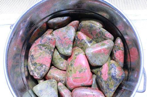 Unakite Jasper Healing Crystal Tumbled Gemstone Superb Quality